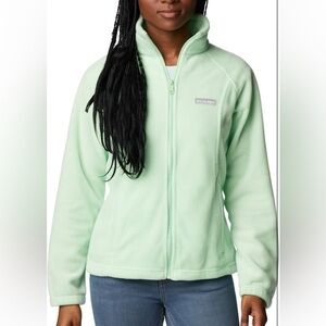 Columbia Women's Fleece Full Zip in Mint Green